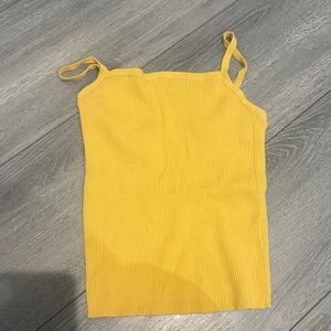 Brandy Melville Yellow top